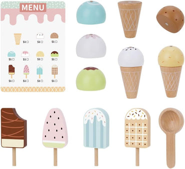 Montessori Wooden Ice Cream Stand