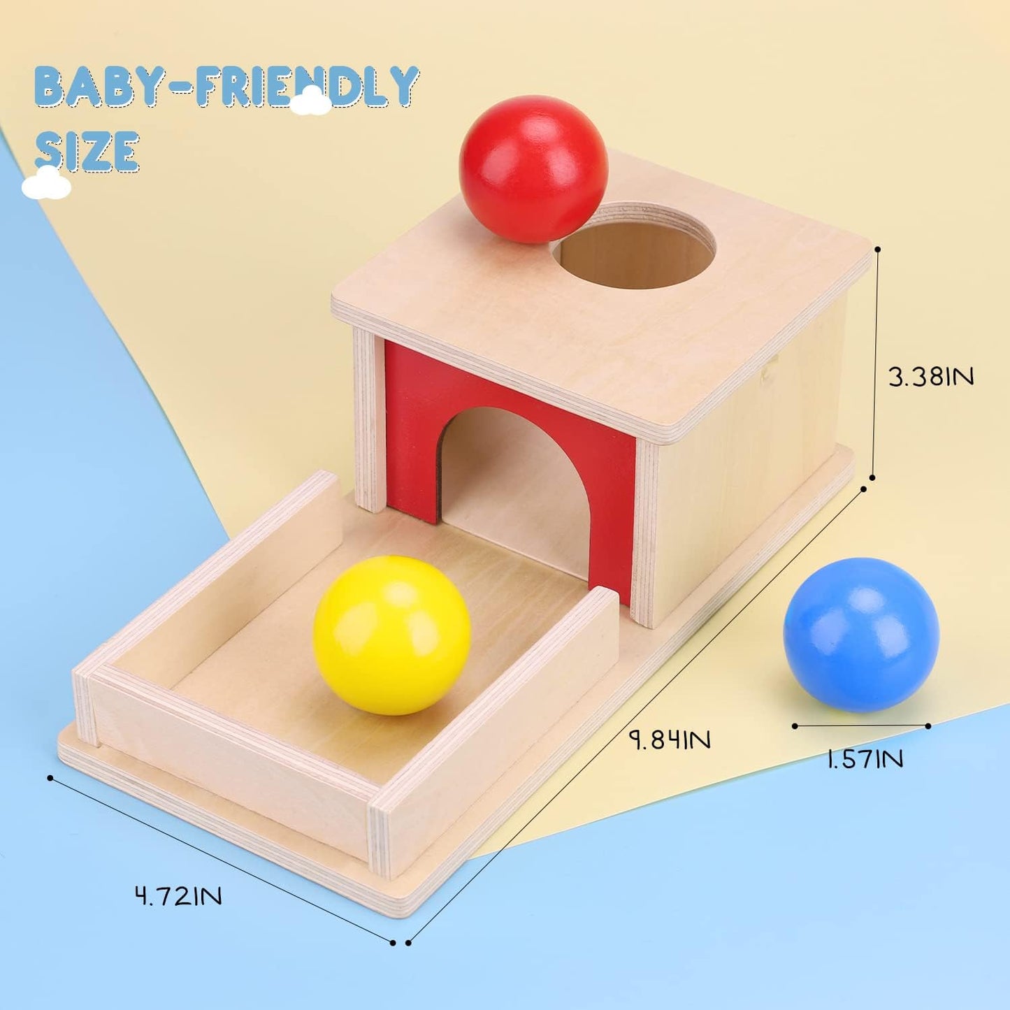 Montessori Object Permanence Box