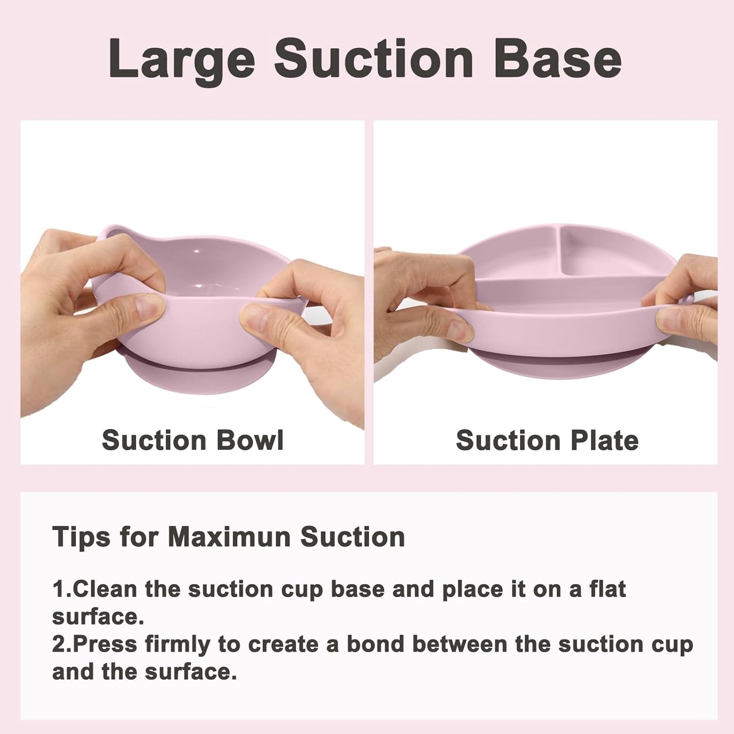Montessori Silicone Feeding Set