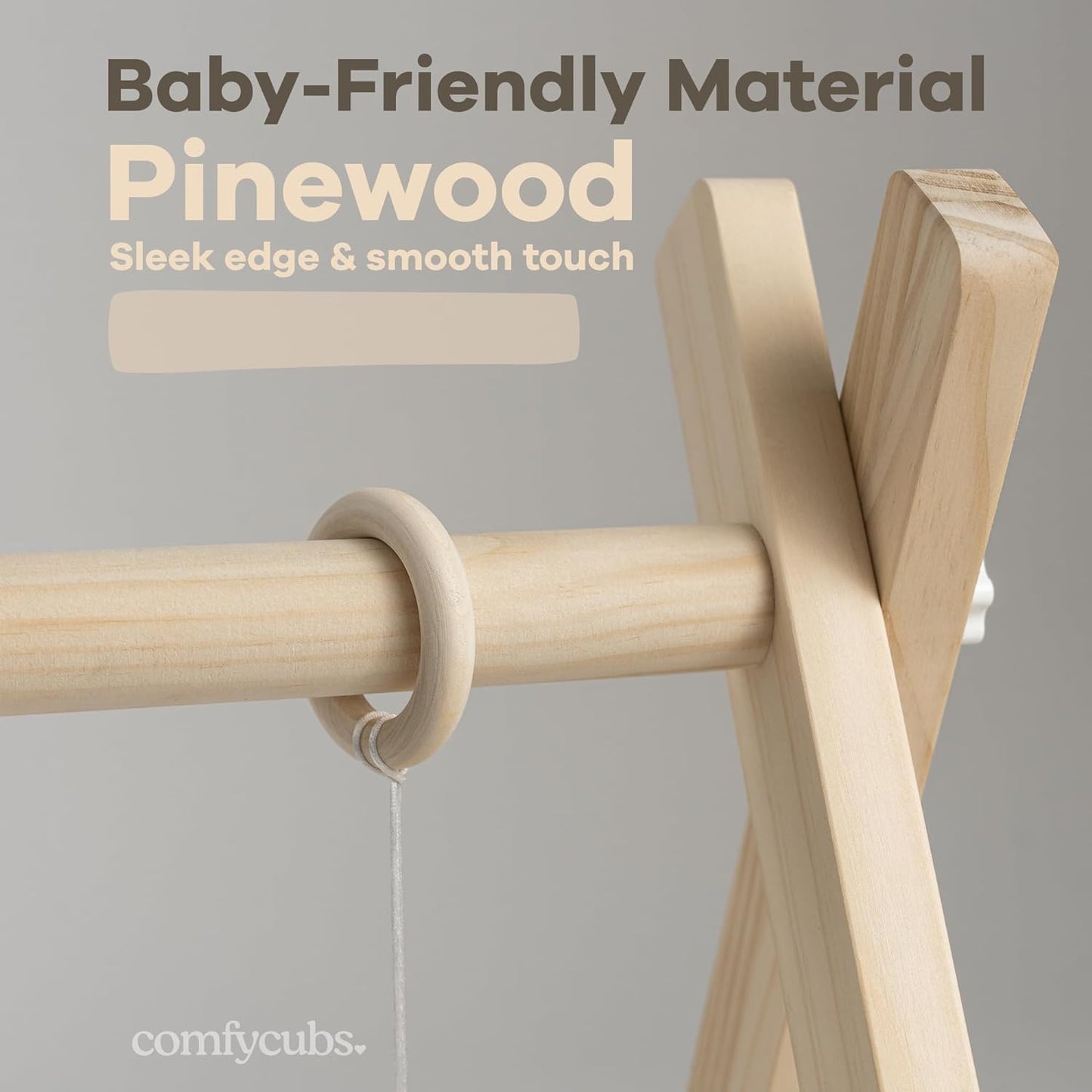 Montessori Wooden Play Gym