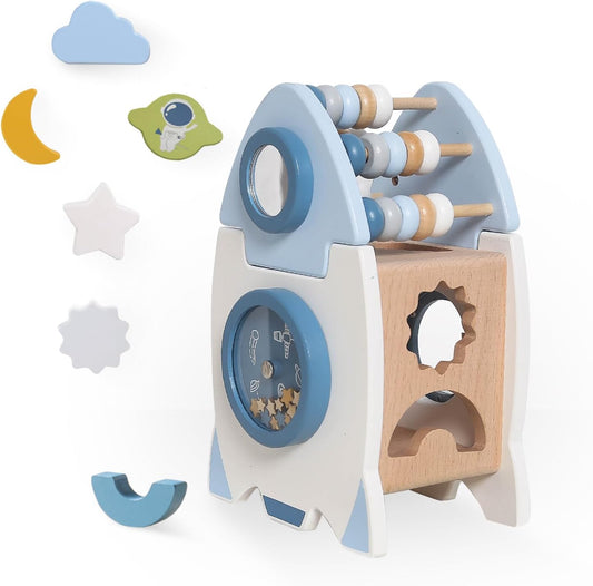 Montessori Rocket Activity Toy