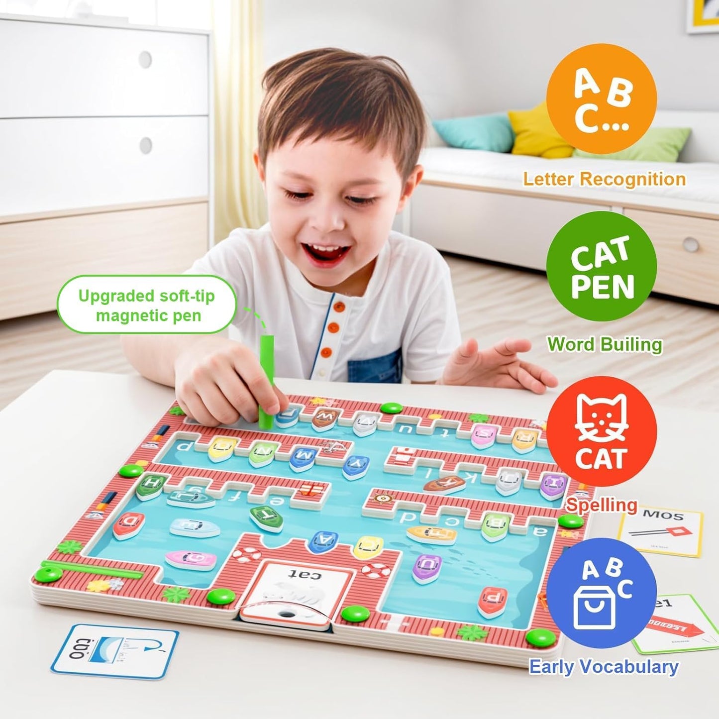 Montessori Magnetic Alphabet Maze