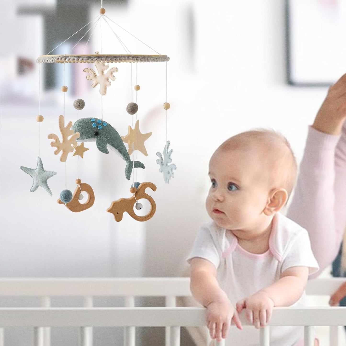 Montessori Wooden Ocean Mobile