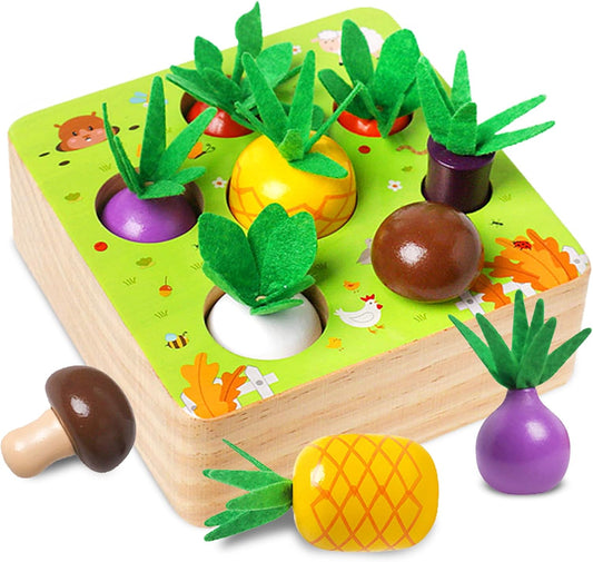 Montessori Vegetable Garden Sorting Toy