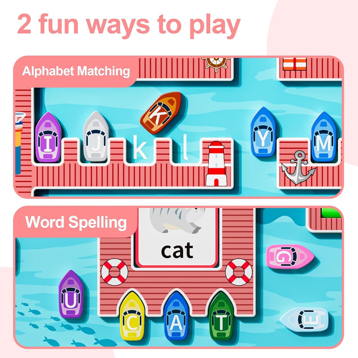 Montessori Magnetic Alphabet Maze