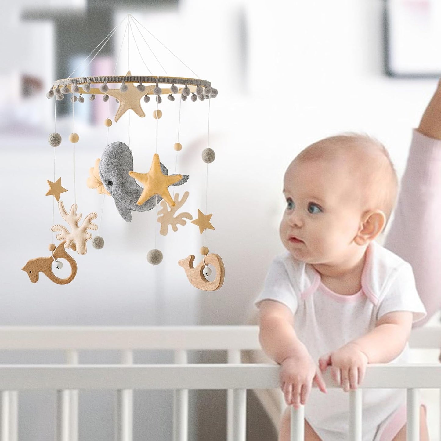 Montessori Wooden Ocean Mobile