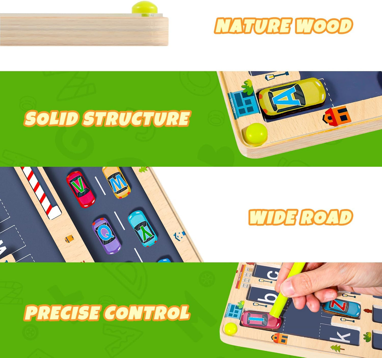 Montessori Magnetic Alphabet Maze