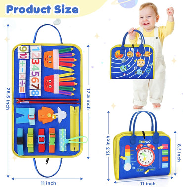 Montessori Sensory Travel Activity Board