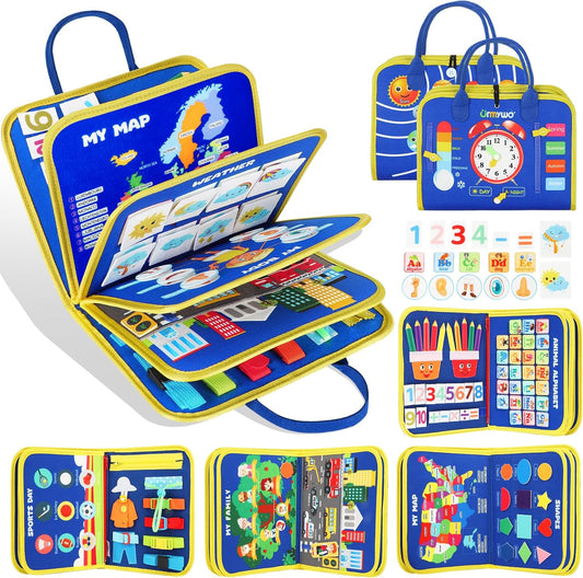 Montessori Sensory Travel Activity Board