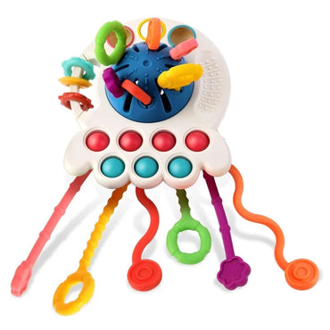 Montessori Silicone Pull & Learn Toy