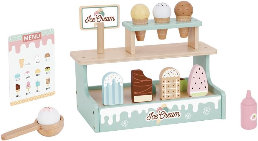 Montessori Wooden Ice Cream Stand