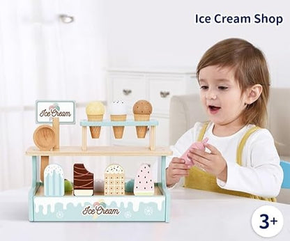 Montessori Wooden Ice Cream Stand