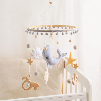Montessori Wooden Ocean Mobile