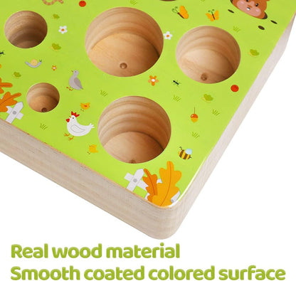 Montessori Vegetable Garden Sorting Toy