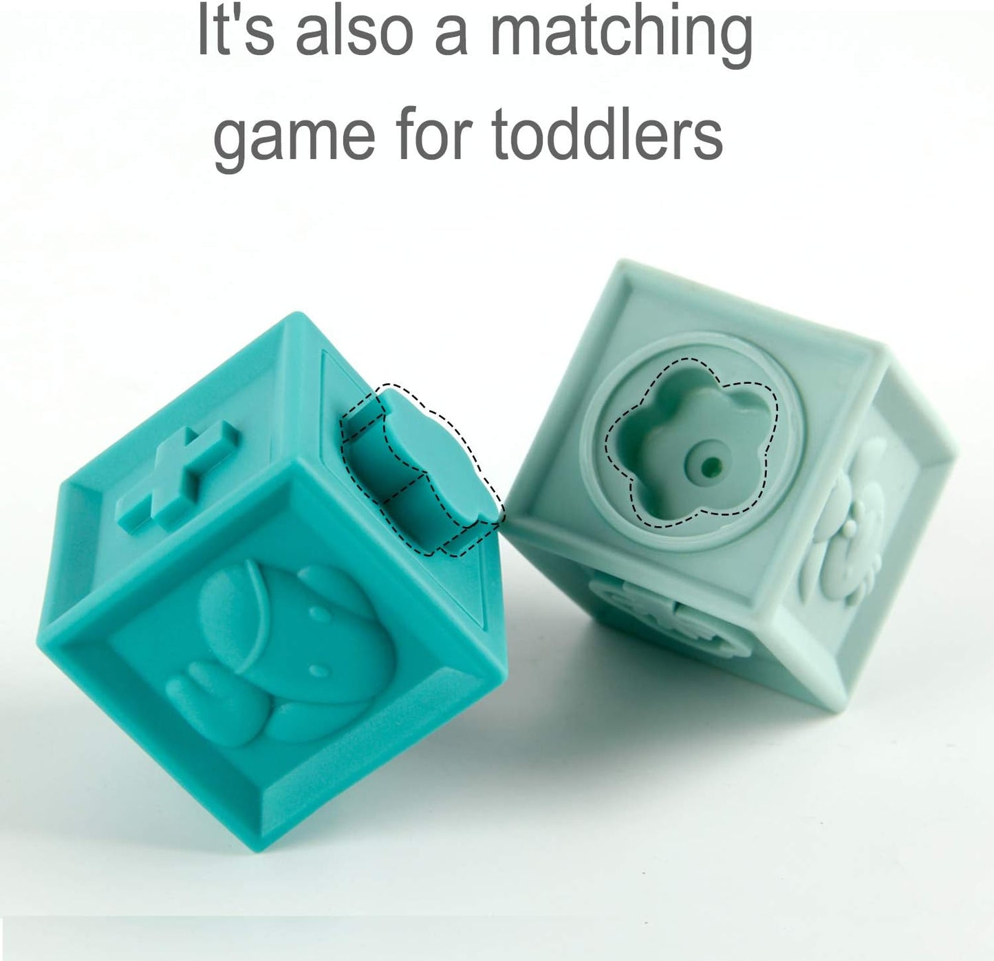 Montessori Stack & Squeeze Blocks