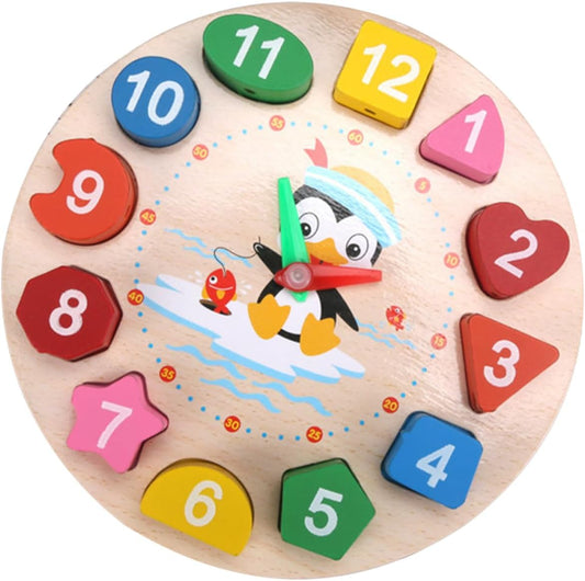 Montessori Wooden Teaching Clock