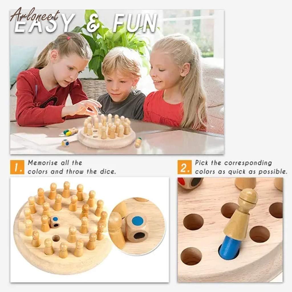 Montessori Wooden Memory Peg Board