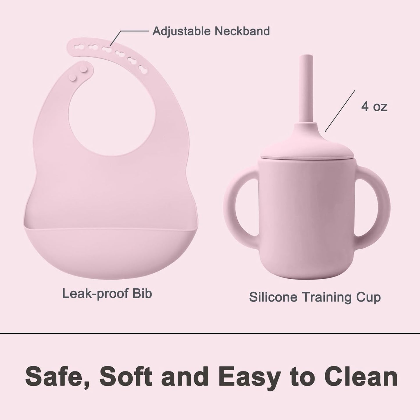 Montessori Silicone Feeding Set