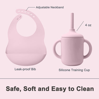 Montessori Silicone Feeding Set