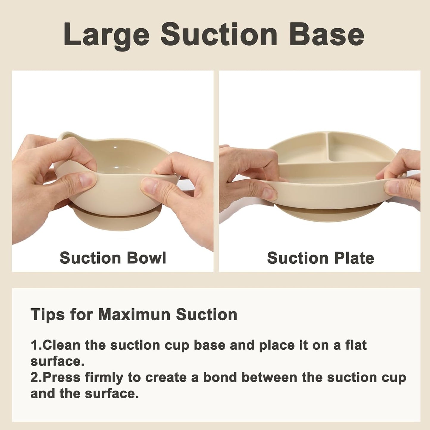 Montessori Silicone Feeding Set