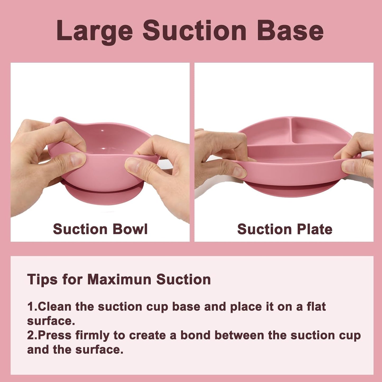 Montessori Silicone Feeding Set