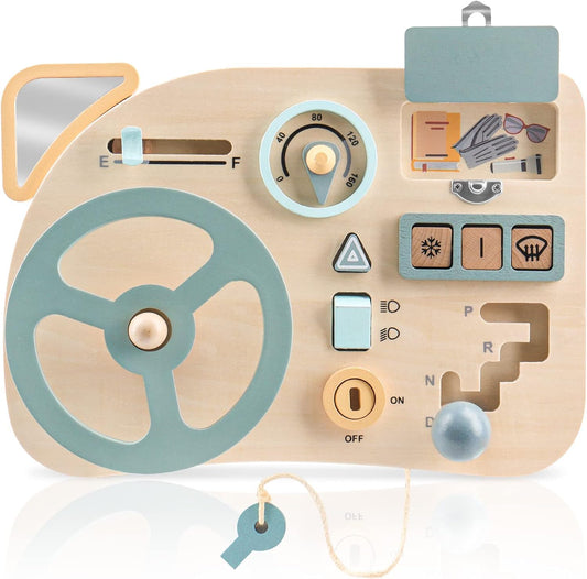 Montessori Wooden Driving Busy Board
