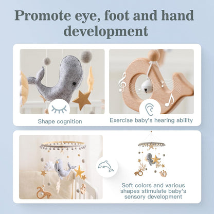 Montessori Wooden Ocean Mobile