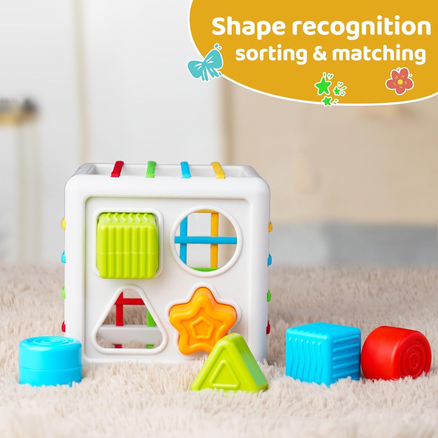 Montessori Fine Motor Shape Blocks