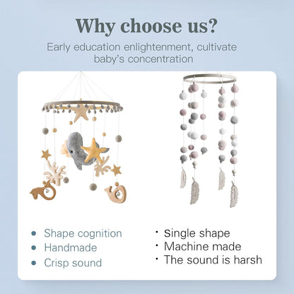 Montessori Wooden Ocean Mobile