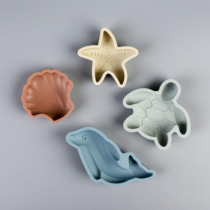 Montessori Silicone Sand Play Set