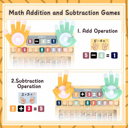 Montessori Deluxe High Five Math Set