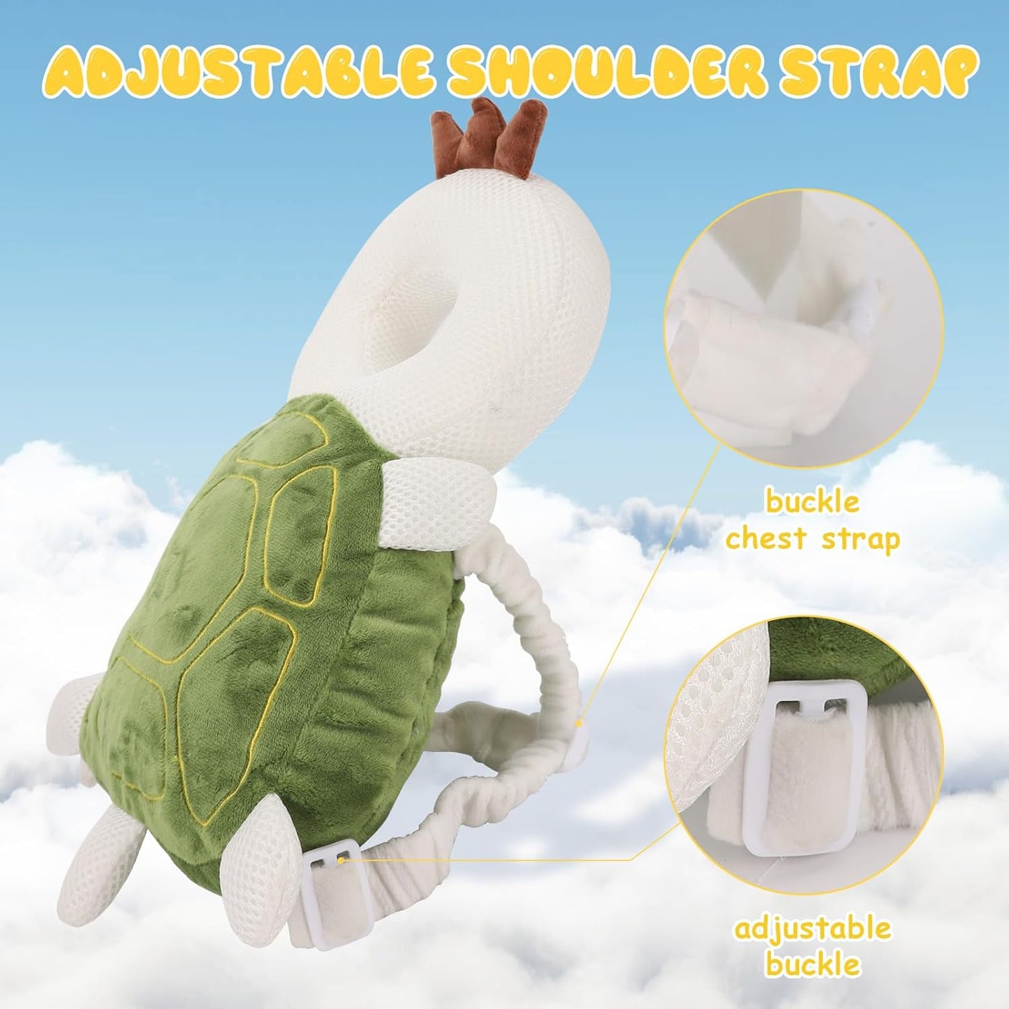 Montessori Baby Head Protection Backpack