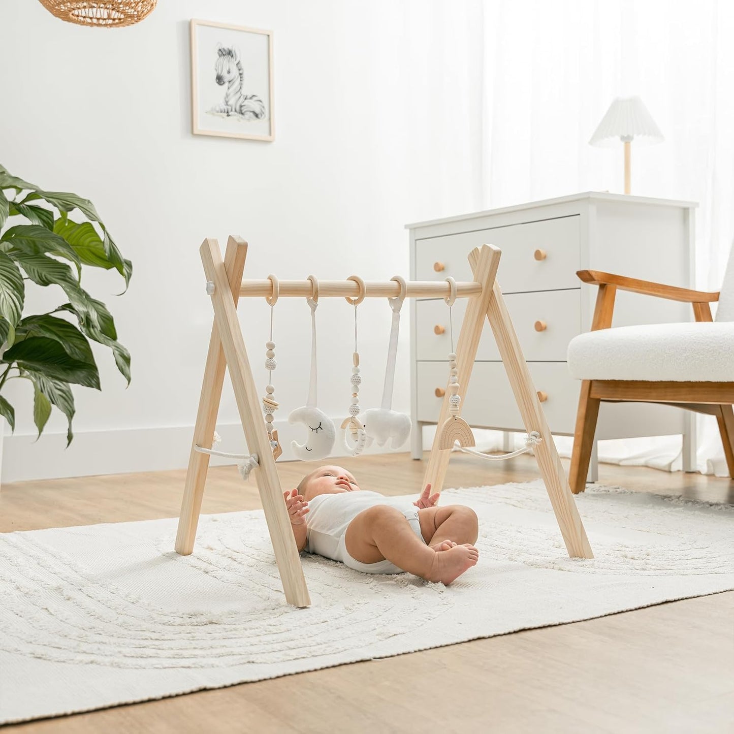 Montessori Wooden Play Gym