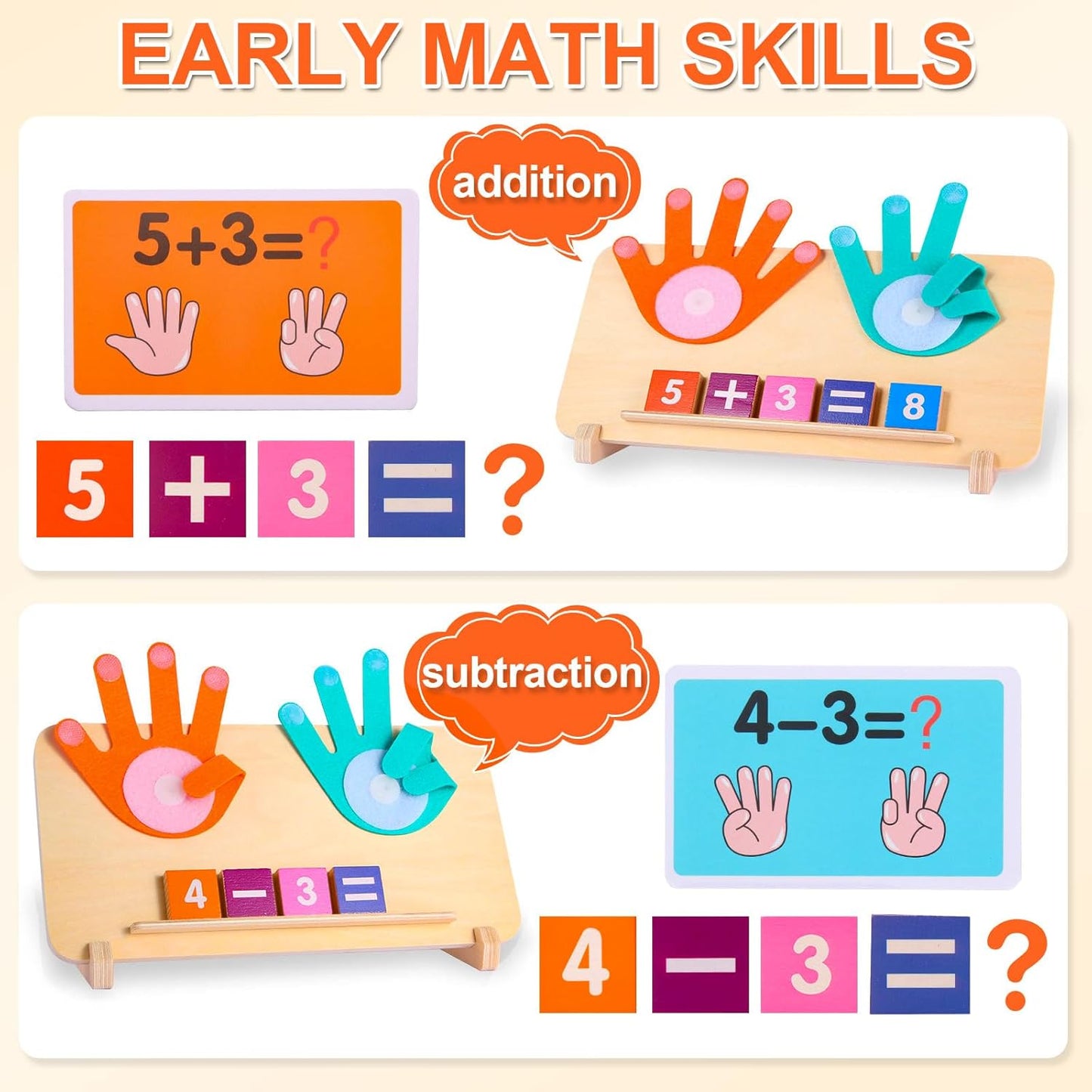 Montessori High Five Math Set