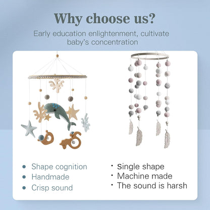 Montessori Wooden Ocean Mobile