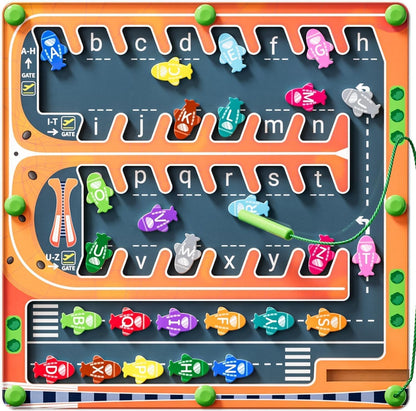 Montessori Magnetic Alphabet Maze
