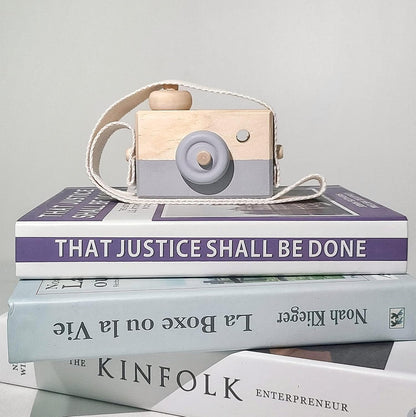 Montessori Wooden Pretend Camera