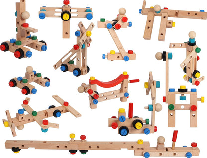 Montessori Wooden Build & Play Chair