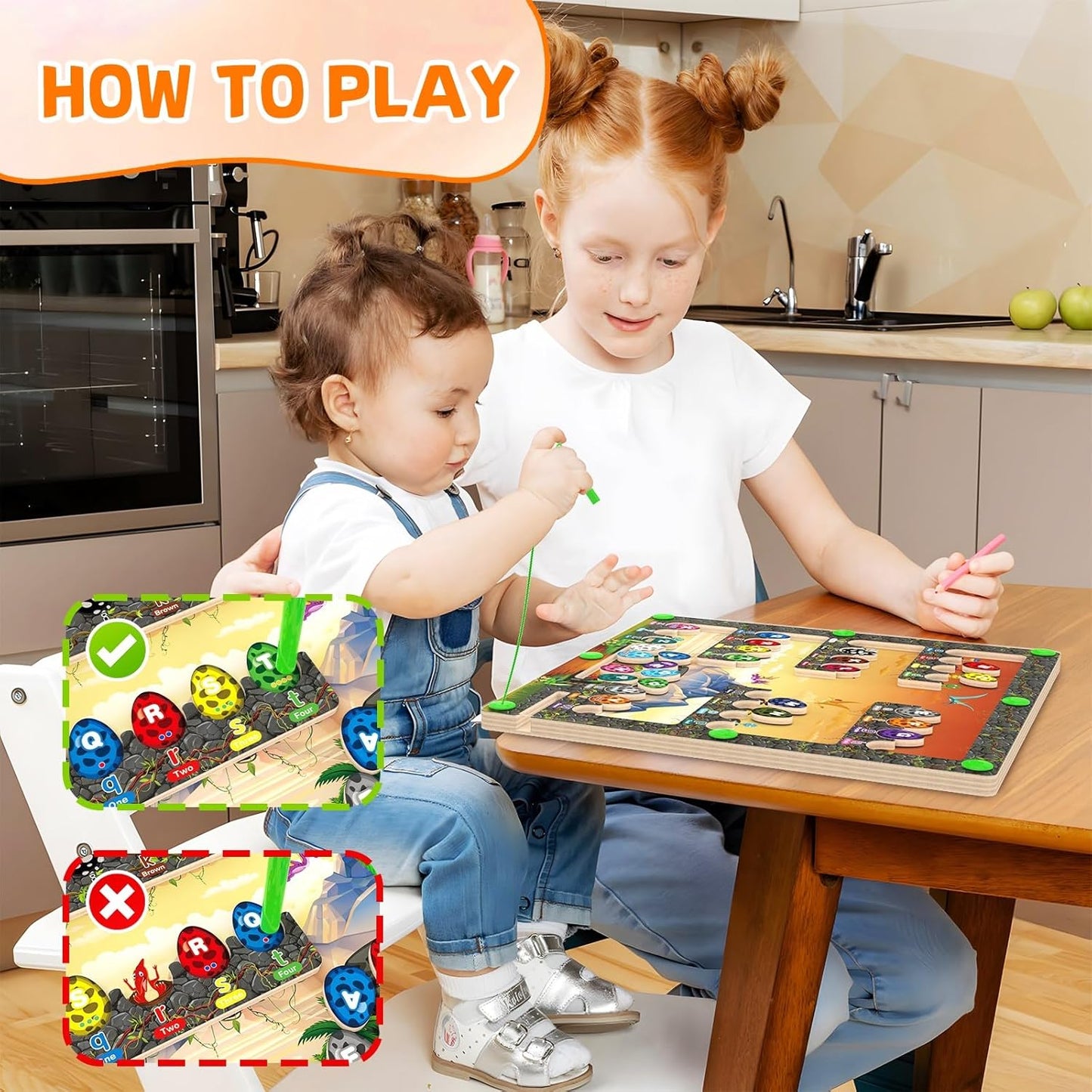 Montessori Magnetic Alphabet Maze