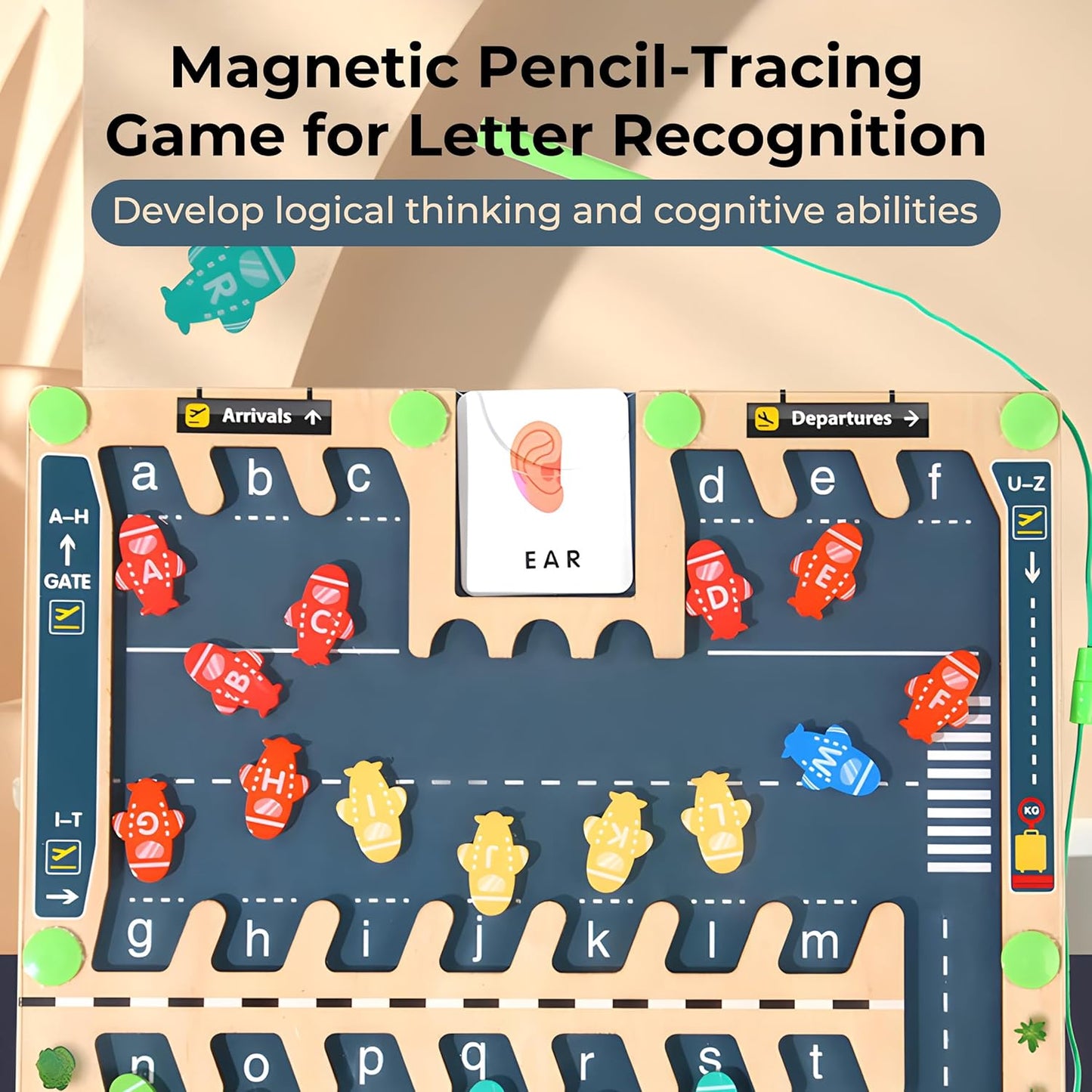Montessori Magnetic Alphabet Maze