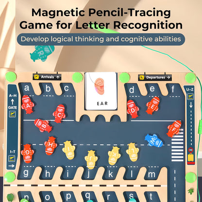 Montessori Magnetic Alphabet Maze