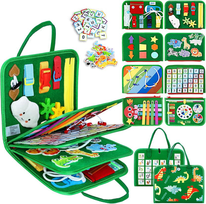 Montessori Sensory Travel Activity Board