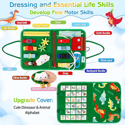 Montessori Sensory Travel Activity Board