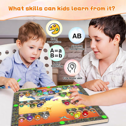 Montessori Magnetic Alphabet Maze