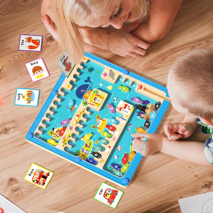 Montessori Magnetic Alphabet Maze