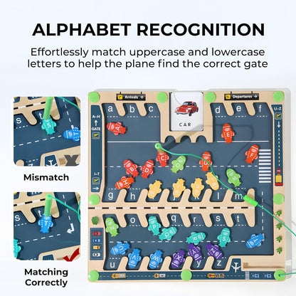 Montessori Magnetic Alphabet Maze