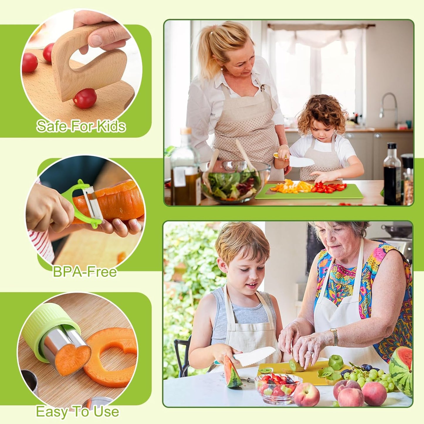 Montessori Safe Cooking Set