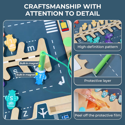 Montessori Magnetic Alphabet Maze