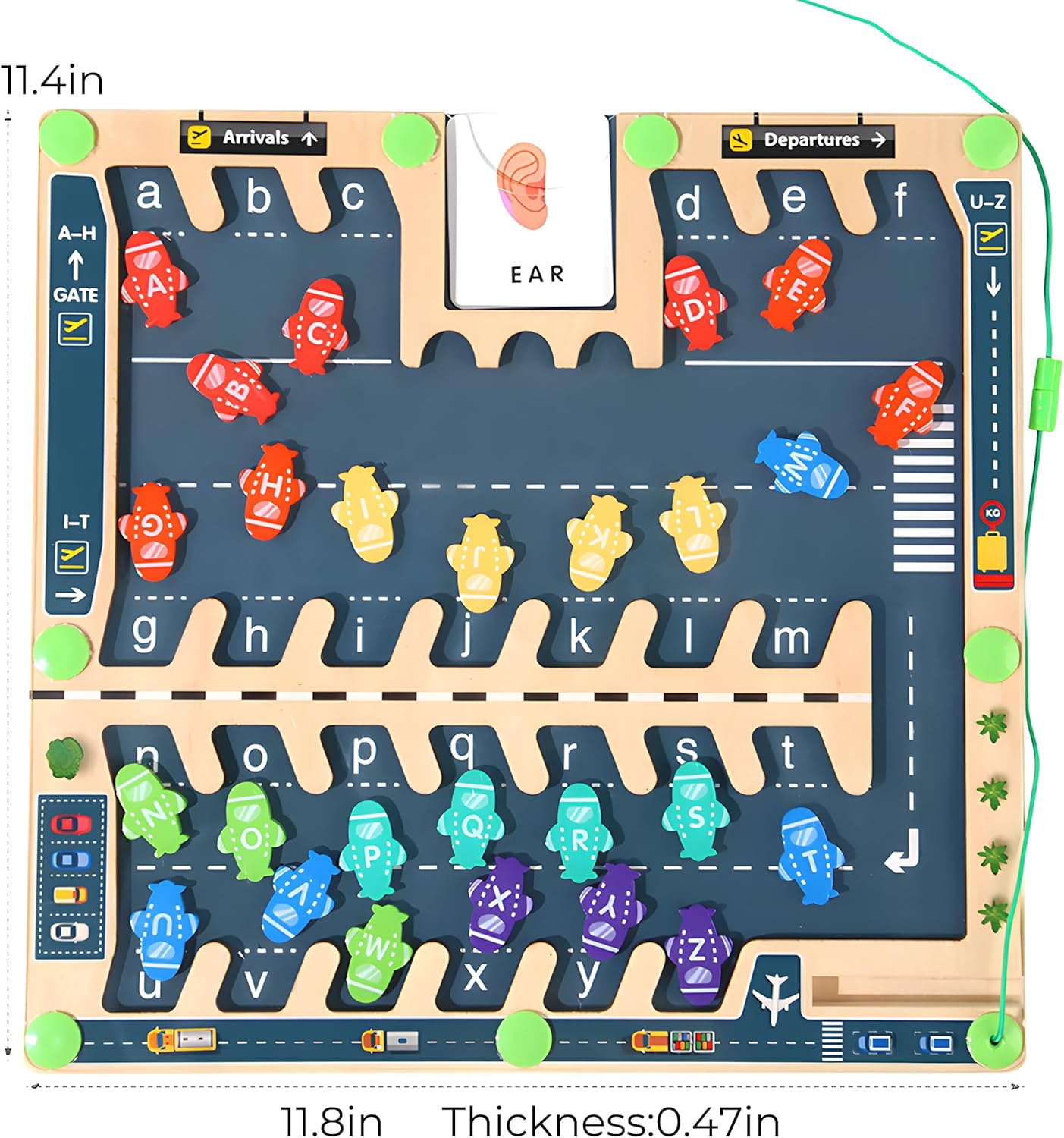 Montessori Magnetic Alphabet Maze