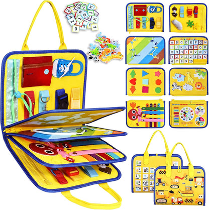 Montessori Sensory Travel Activity Board